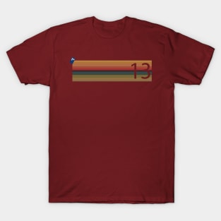 Doctor Who - 13th Doctor stripes with a small TARDIS T-Shirt